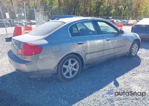 2004 Infiniti G35X из США, поврежденный, VIN JNKCV51F54M714914